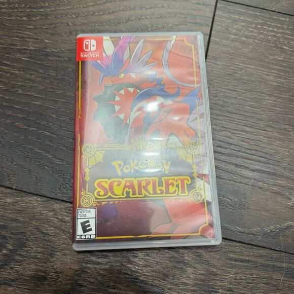 Nintendo Other - Nintendo Switch Pokemon Scarlet Game with Case